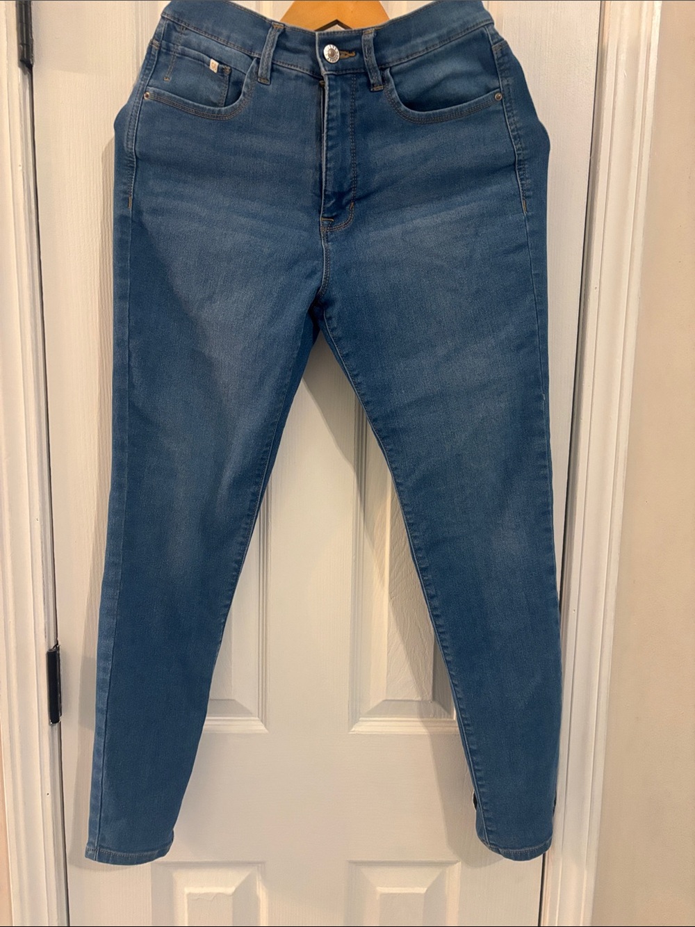 Blue Women’s Stretch Jeans - Unbranded